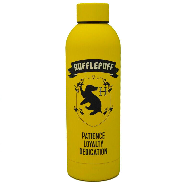 Botella acero inoxidable Hufflepuff Harry Potter 700ml Frikytopia