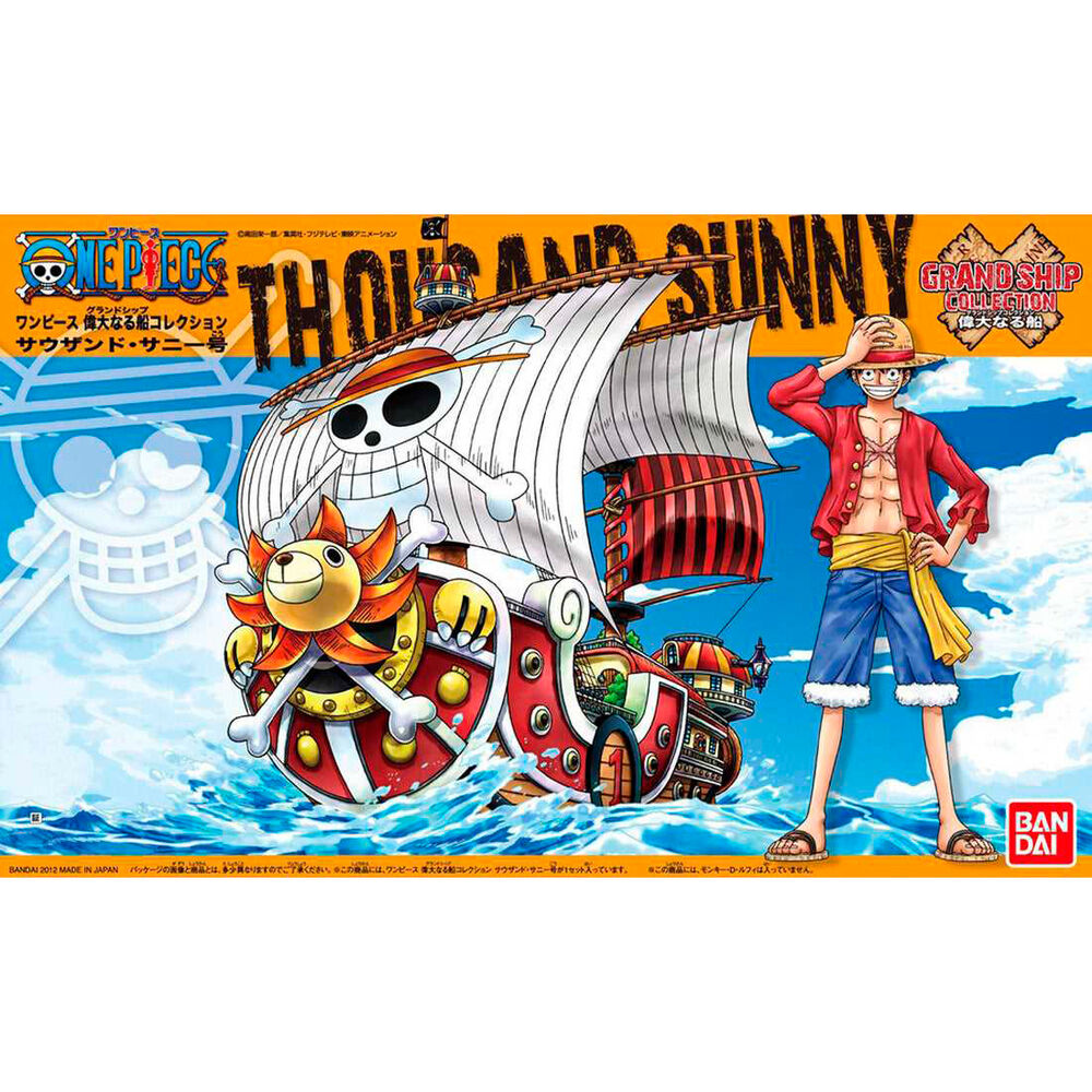 Figura Thousand Sunny Grand Ship Collection Model Kit One Piece 15 cm