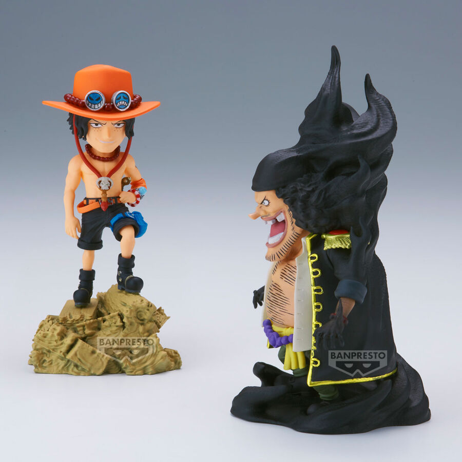 Figura Portgas D.Ace Vs Marshall.D.Teach Log Stories One Piece 8 cm