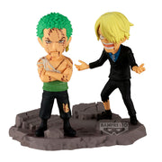 Figura Roronoa Zoro & Sanji One Piece 8 cm