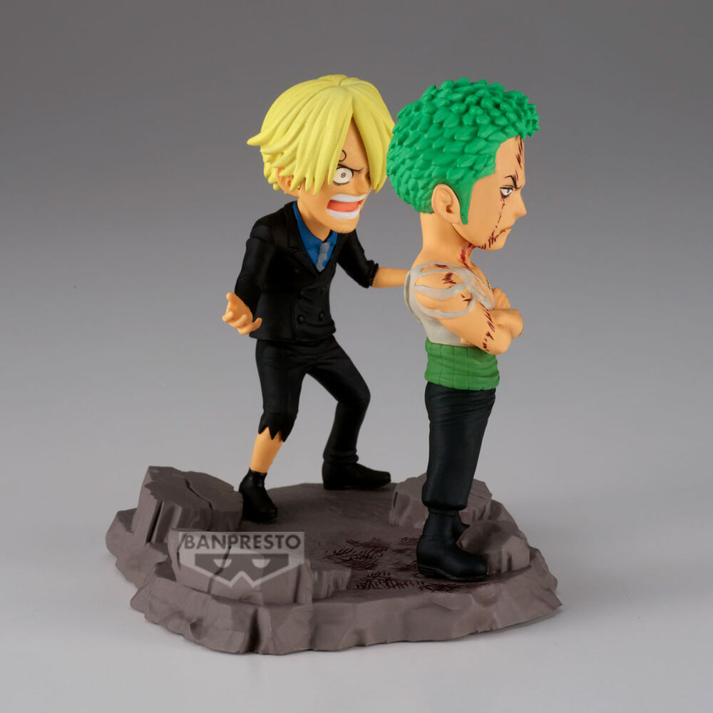 Figura Roronoa Zoro & Sanji One Piece 8 cm