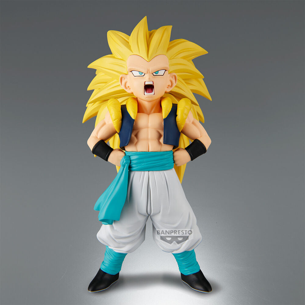 Figura Super Saiyan 3 Gotenks Solid Edge Work Dragon Ball Z 16 cm