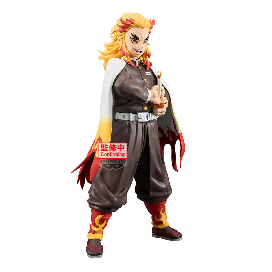 Figura Kyojuro Rengoku Grandista Demon Slayer Kimetsu No Yaiba 24 cm