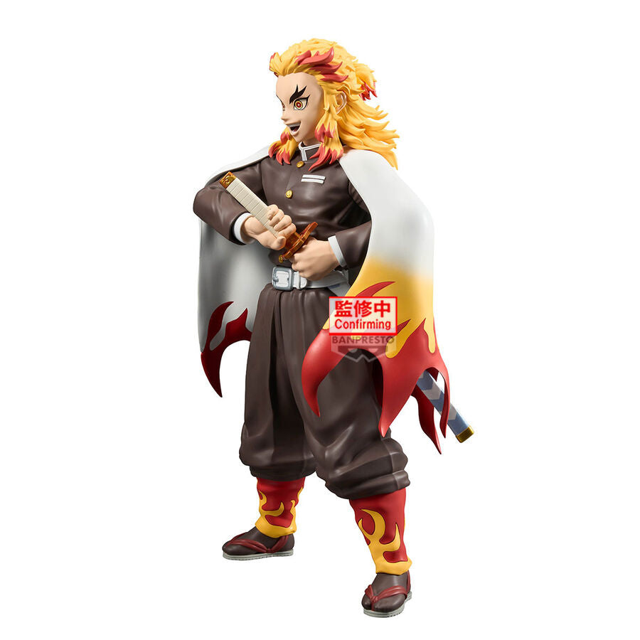 Figura Kyojuro Rengoku Grandista Demon Slayer Kimetsu No Yaiba 24 cm