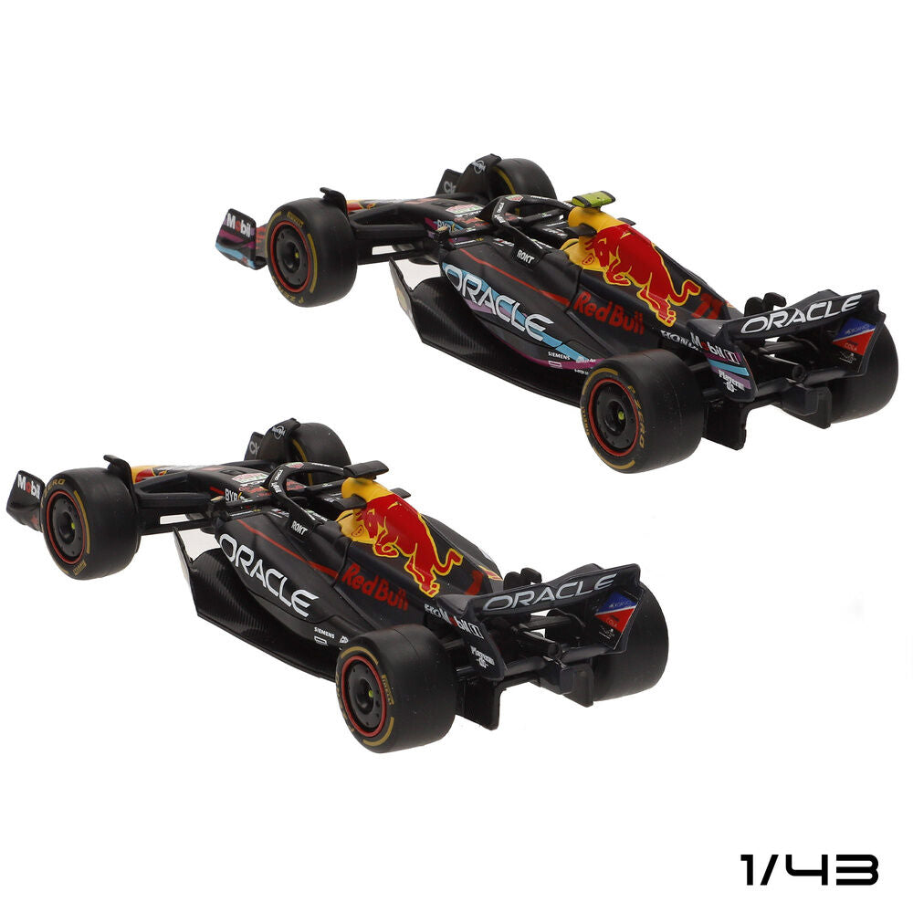 Blister 4 Coches F1 Red Bull Metal