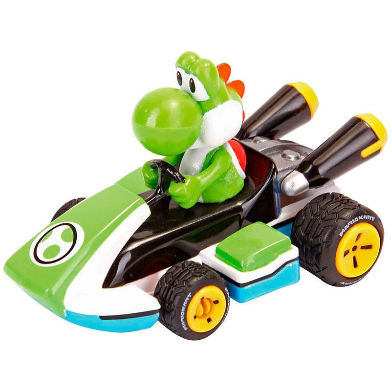 Set 3 Coches Pull Speed Mario Kart 8 Mario Luigi Yoshi