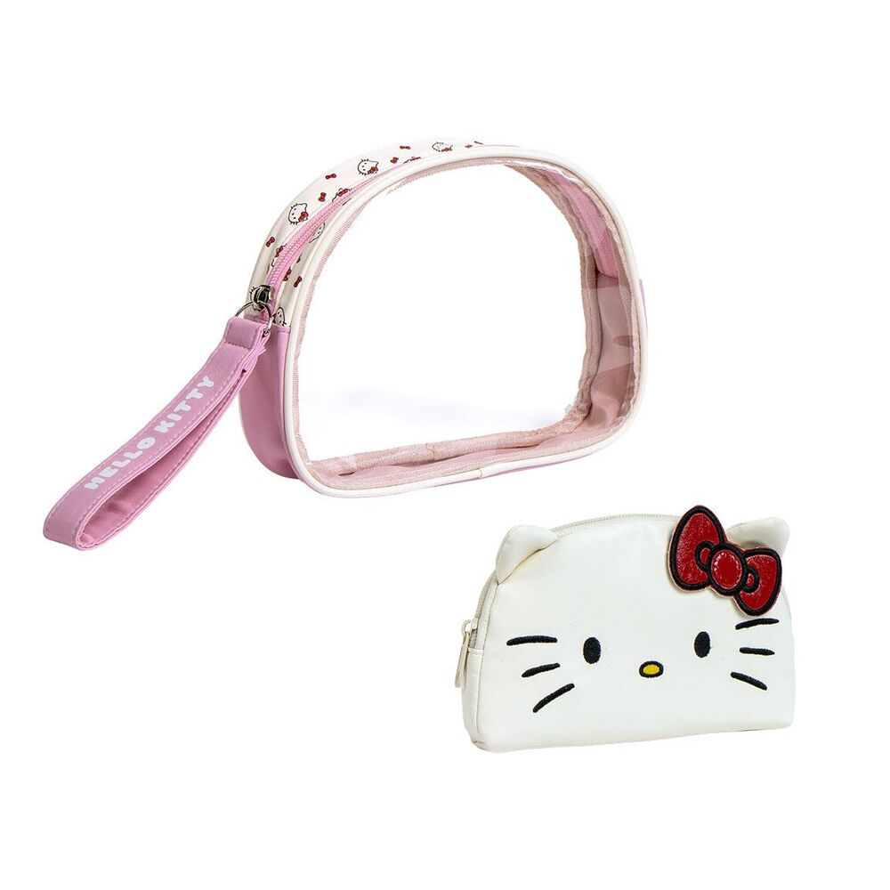 Set 2 Neceseres Aseo Viaje Hello Kitty