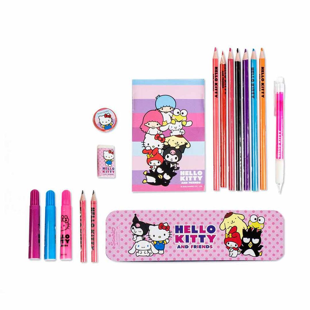 Set Papeleria Hello Kitty