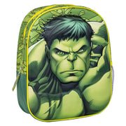 Mochila 3D Hulk los Vengadores Avengers Marvel 31 cm