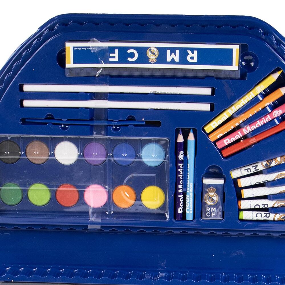 Set Papeleria Coloreable Real Madrid 50pzs