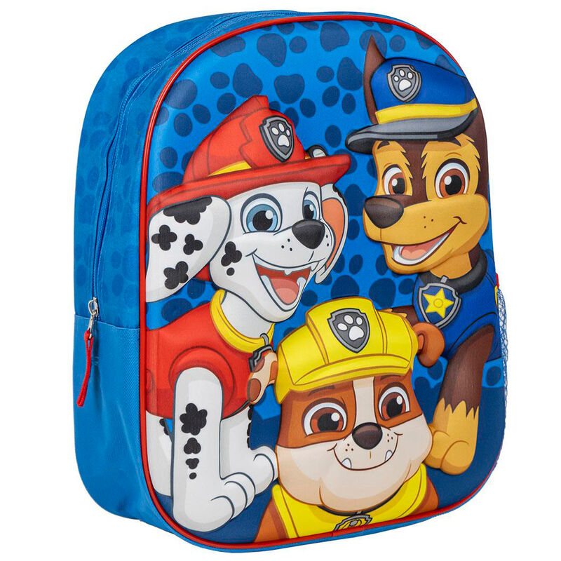 Mochila 3D Patrulla Canina Paw Patrol 31 cm