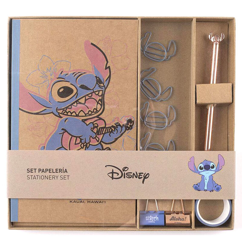 Set papeleria Stitch Disney Frikytopia