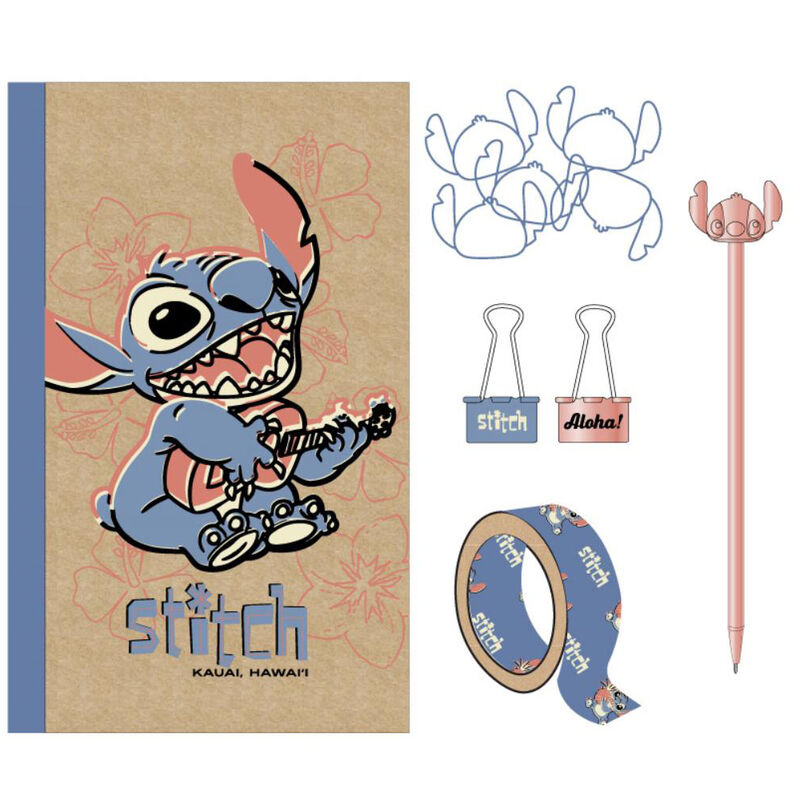 Set Papeleria Stitch Disney