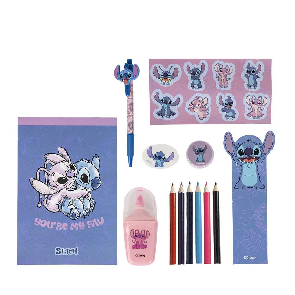 Set Papeleria Stitch Disney