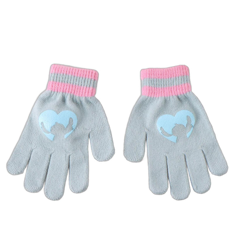 Conjunto Gorro Guantes Braga Cuello Stitch Disney
