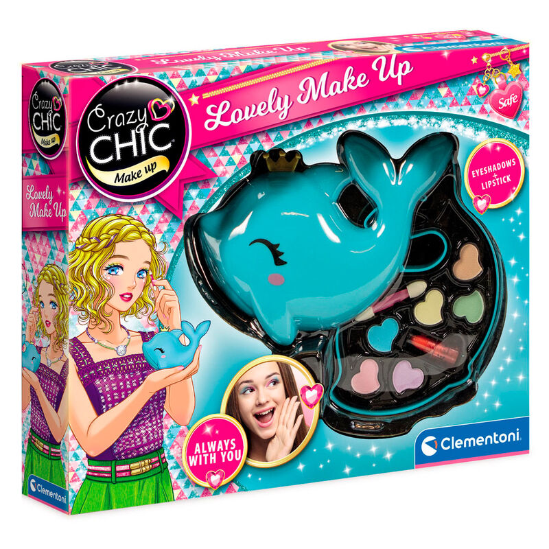 Estuche Maquillaje Delfin Lovely Make Up Crazy Chic Frikytopia