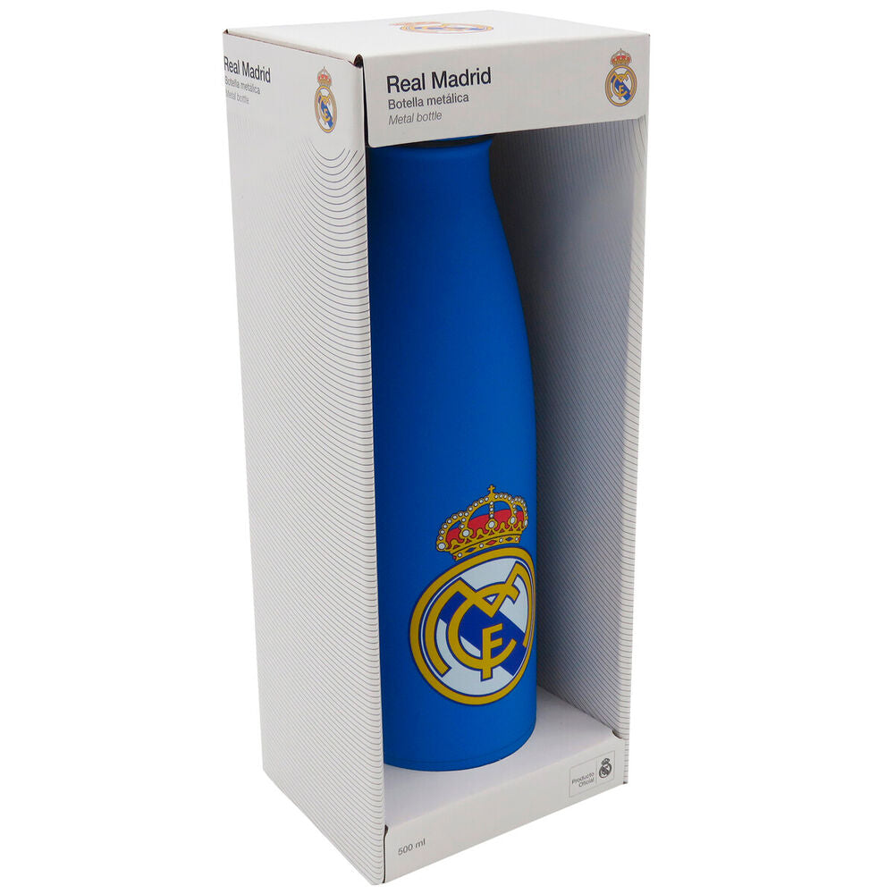 Botella Acero Inoxidable Real Madrid 500ml