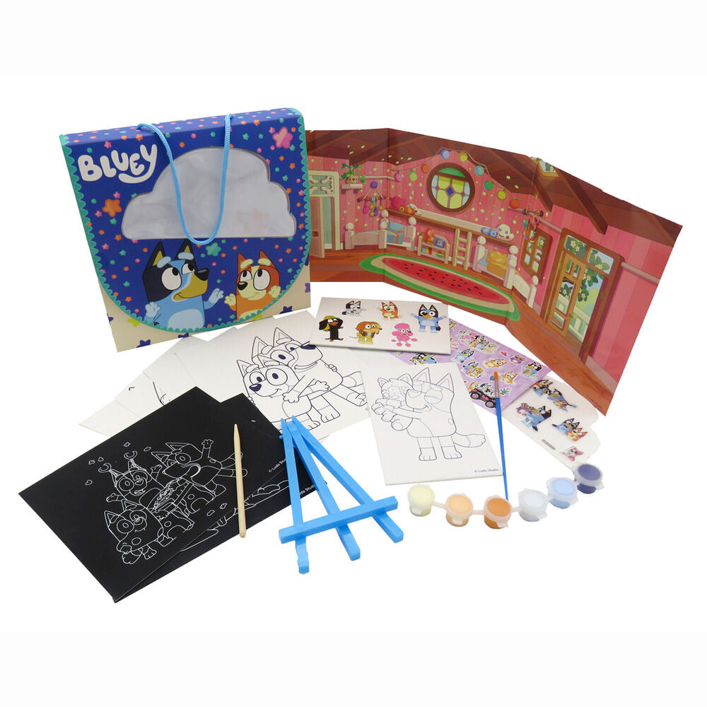 Set artistico Bluey Frikytopia