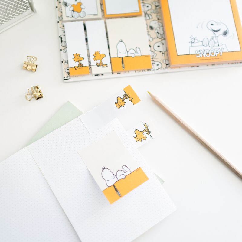 Cuaderno Notas Adhesivas Lazy Days Snoopy