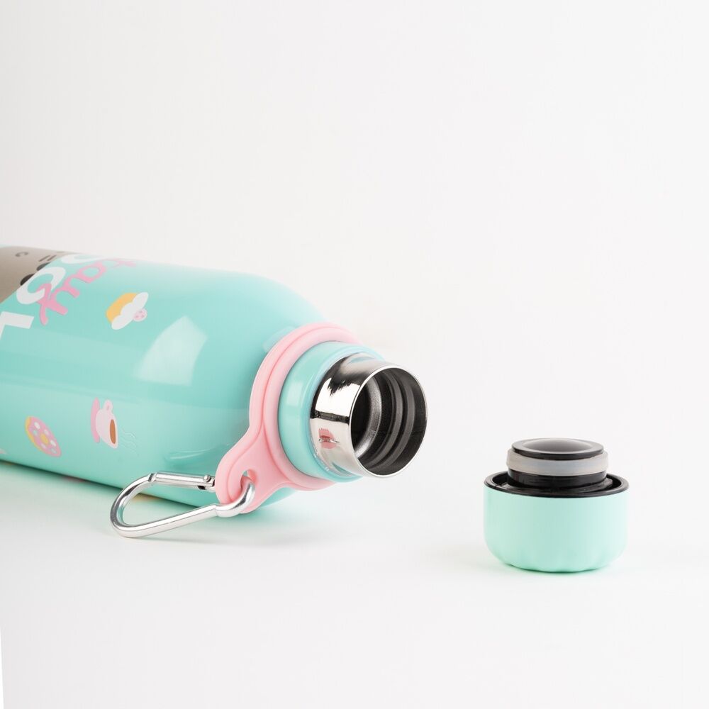 Botella Acero Inoxidable Foodie Pusheen 500ml