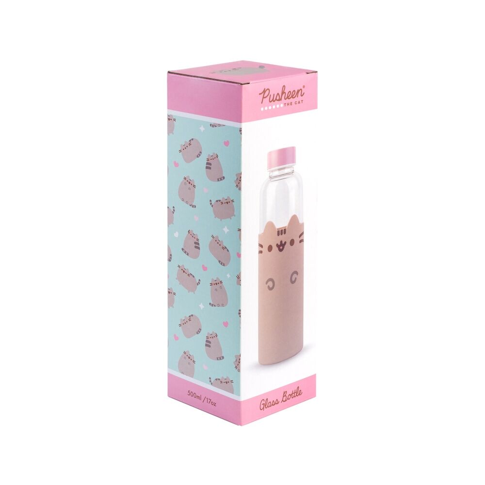 Botella Cristal Pusheen