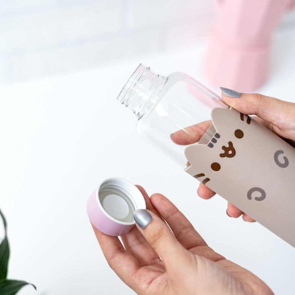 Botella Cristal Pusheen