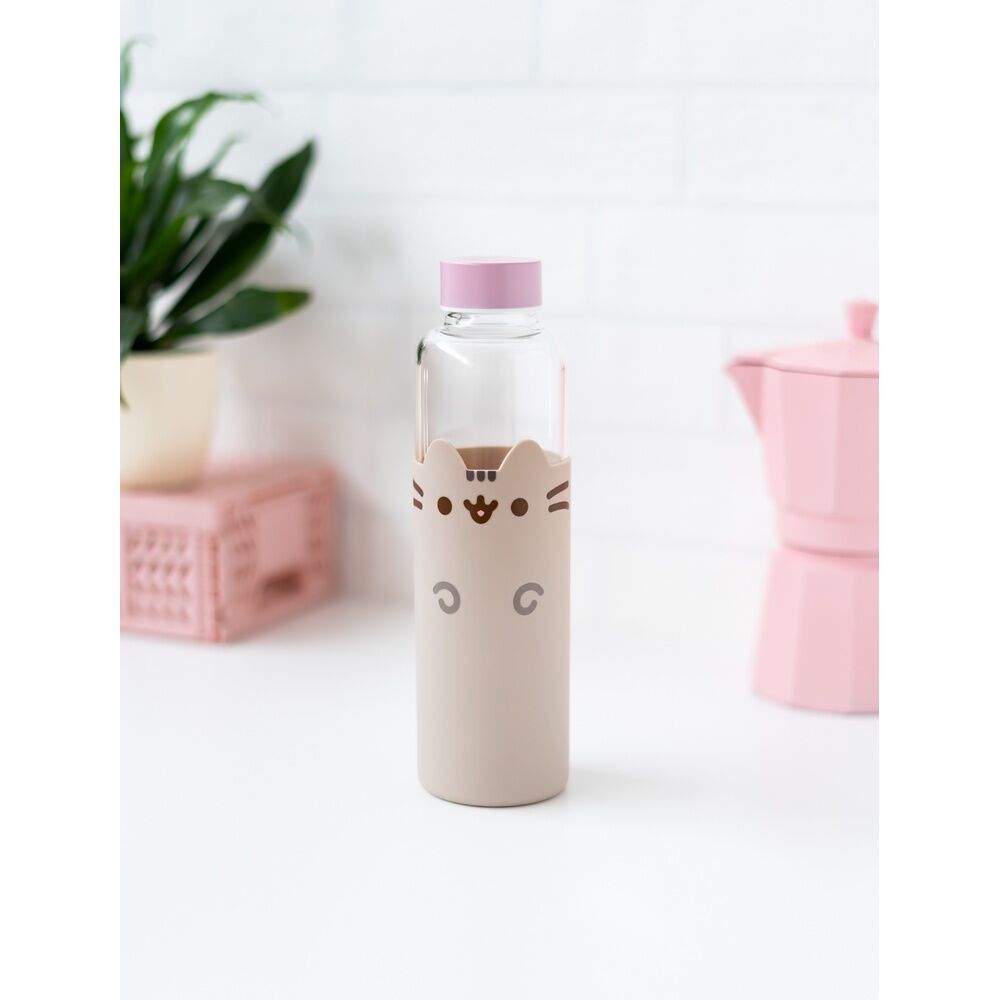 Botella Cristal Pusheen