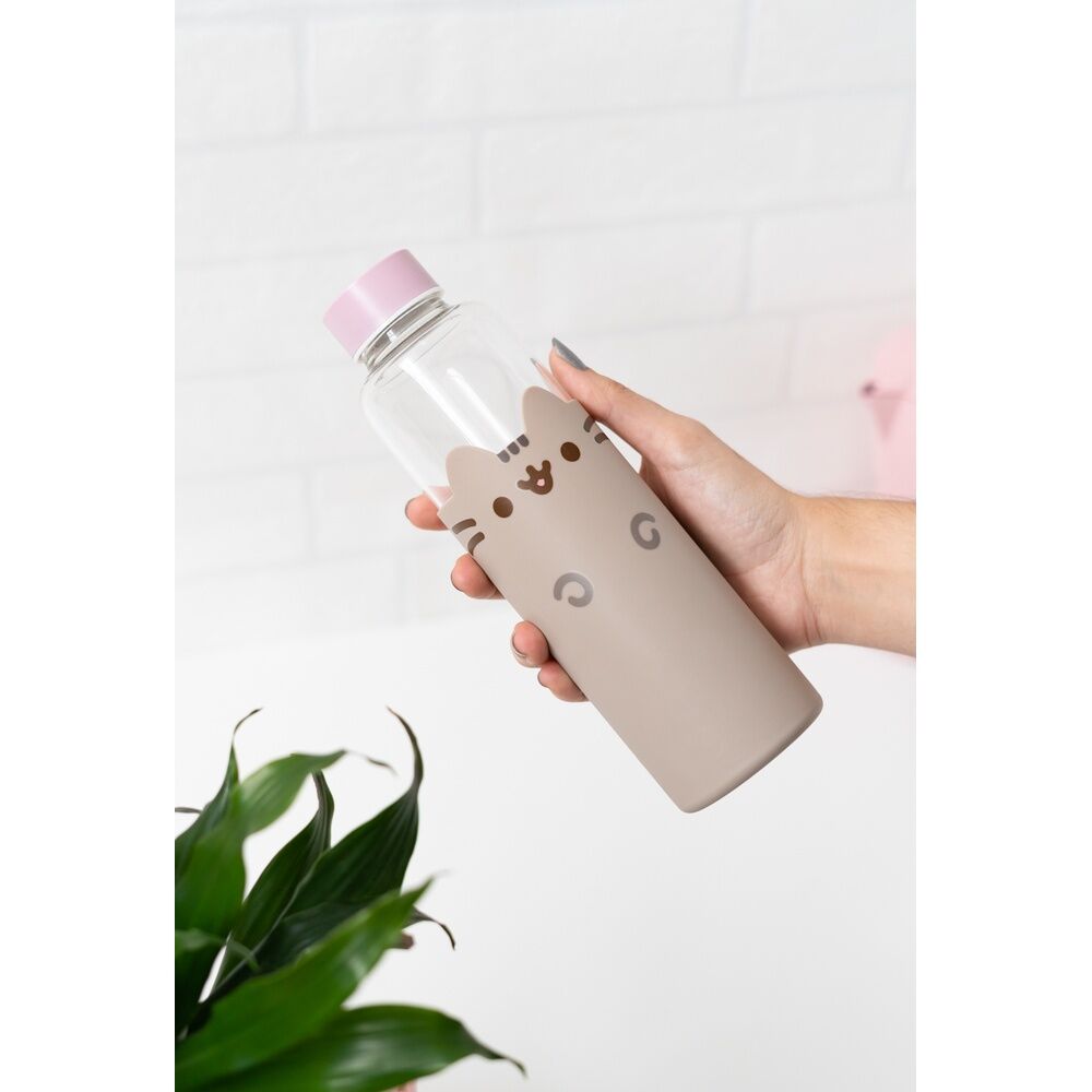Botella Cristal Pusheen