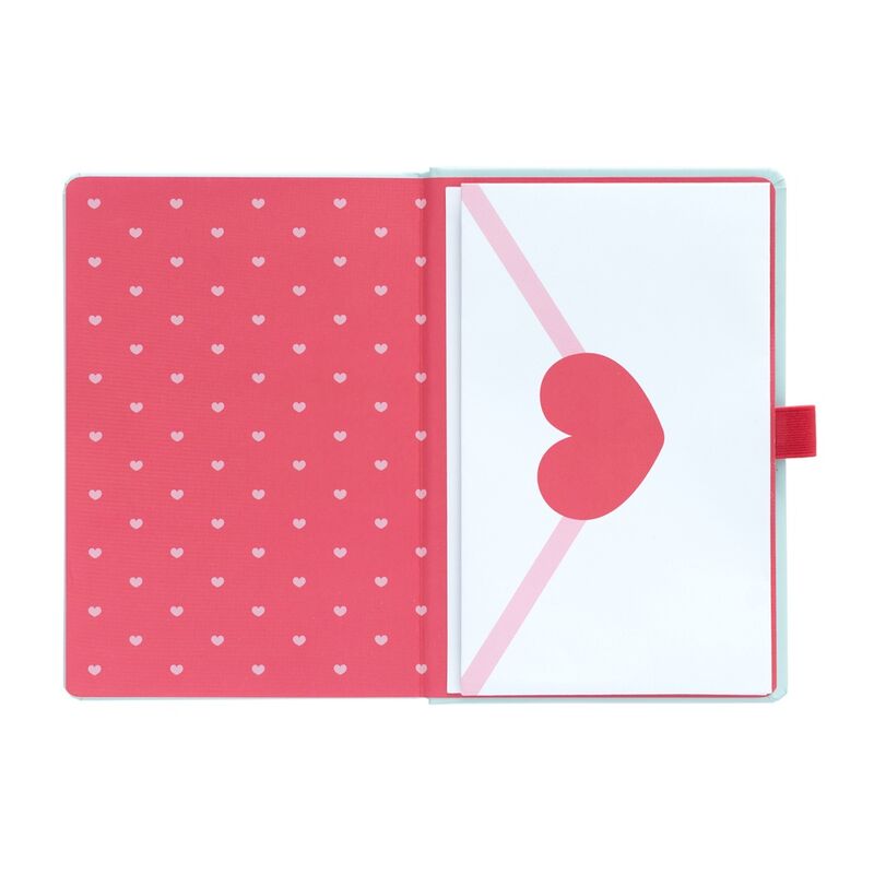 Cuaderno A5 Premium + Boligrafo Proyector Purrfect Love Pusheen