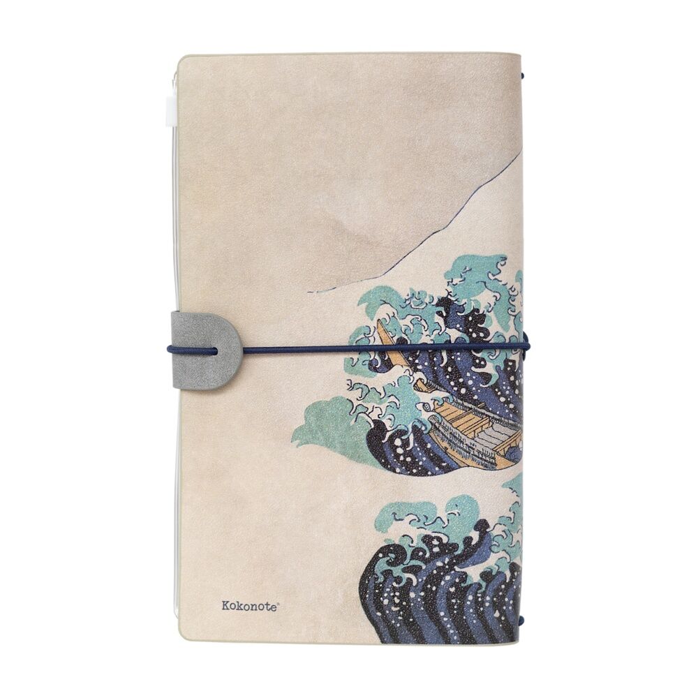 Cuaderno de Viaje la Gran Ola de Kanagawa Hokusai