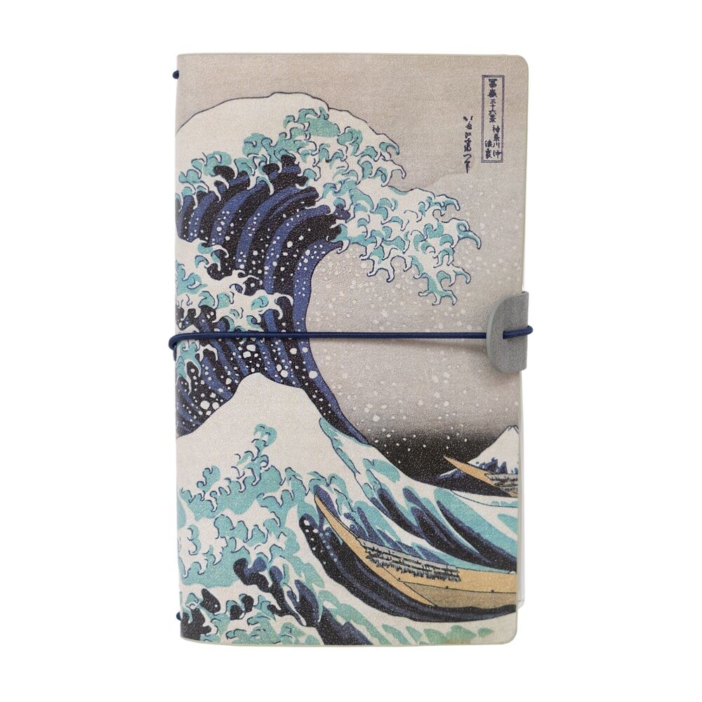 Cuaderno de viaje La Gran Ola de Kanagawa Hokusai Frikytopia