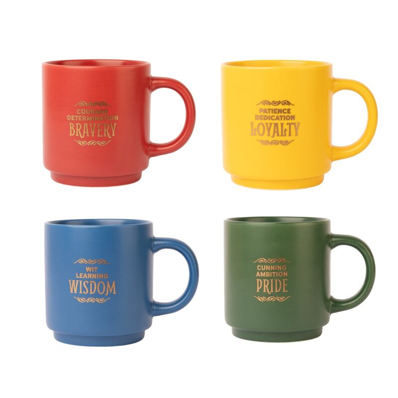 Set 4 Tazas Harry Potter 300ml