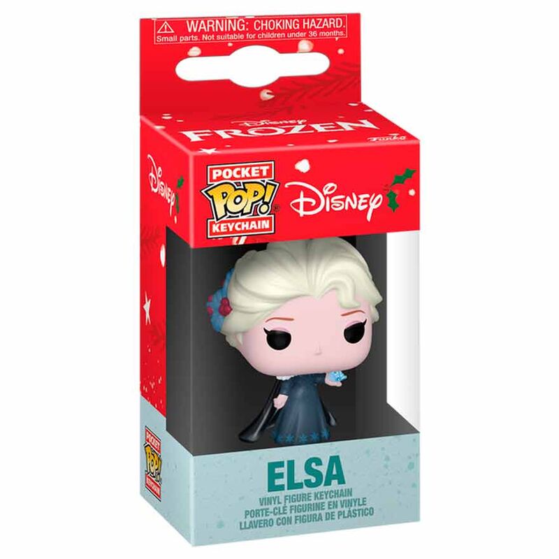 Funko Pop! Llavero Pocket Frozen Elsa — DISNEY