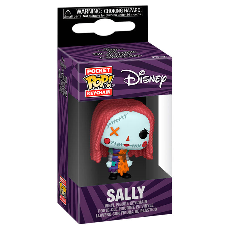 Funko Pop! Llavero Pocket Pesadilla Antes de Navidad Sally — DISNEY