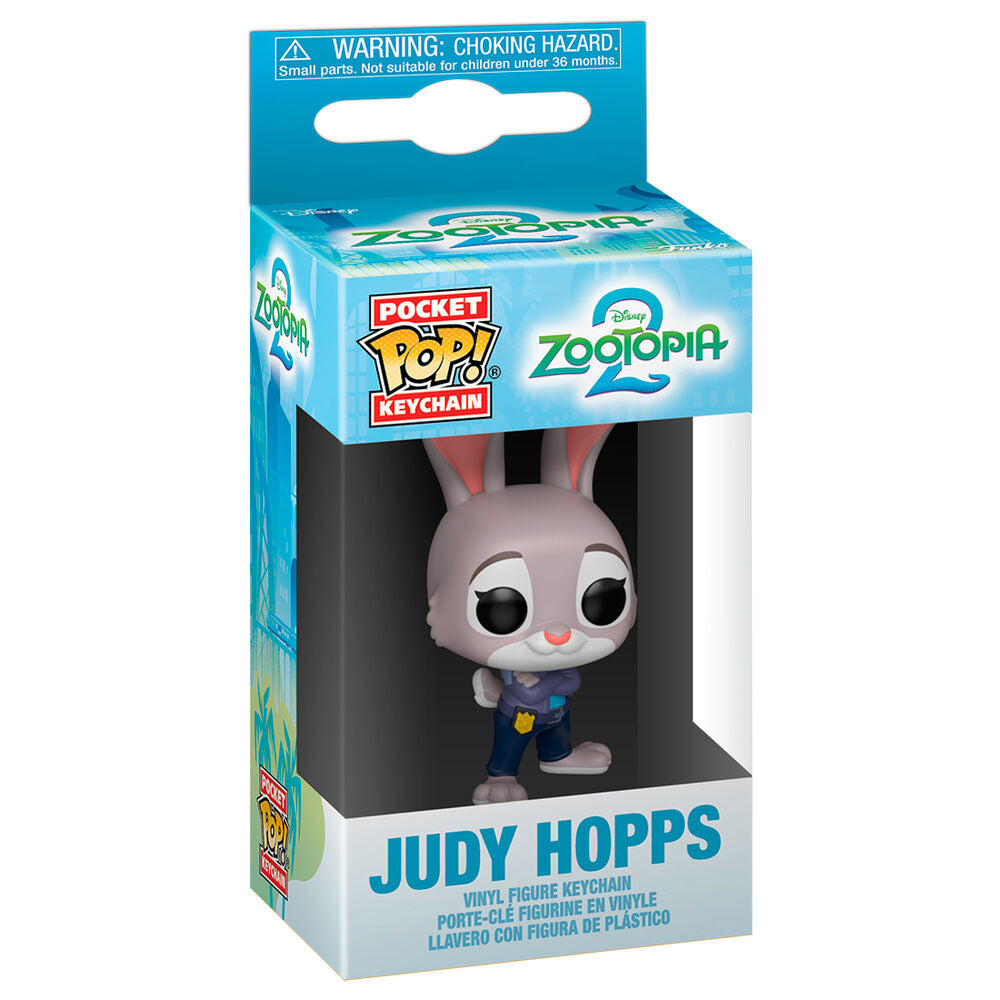 Funko Pop! Llavero Pocket Zootropolis 2 Judy Hopps — DISNEY