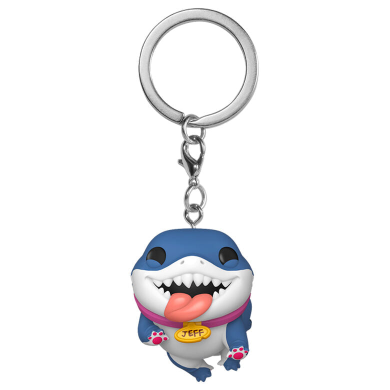 Funko Pop! Llavero Pocket Rivals Jeff the Land Shark — MARVEL
