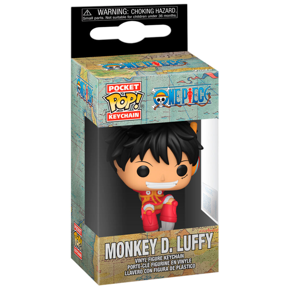 Llavero Pocket POP One Piece Monkey D. Luffy Frikytopia