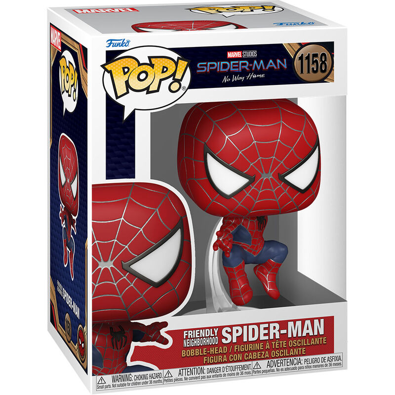 Figura POP Marvel Spiderman No Way Home Spider-Man Frikytopia