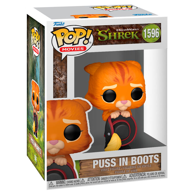 Figura POP Shrek Gato con Botas Shrek Frikytopia