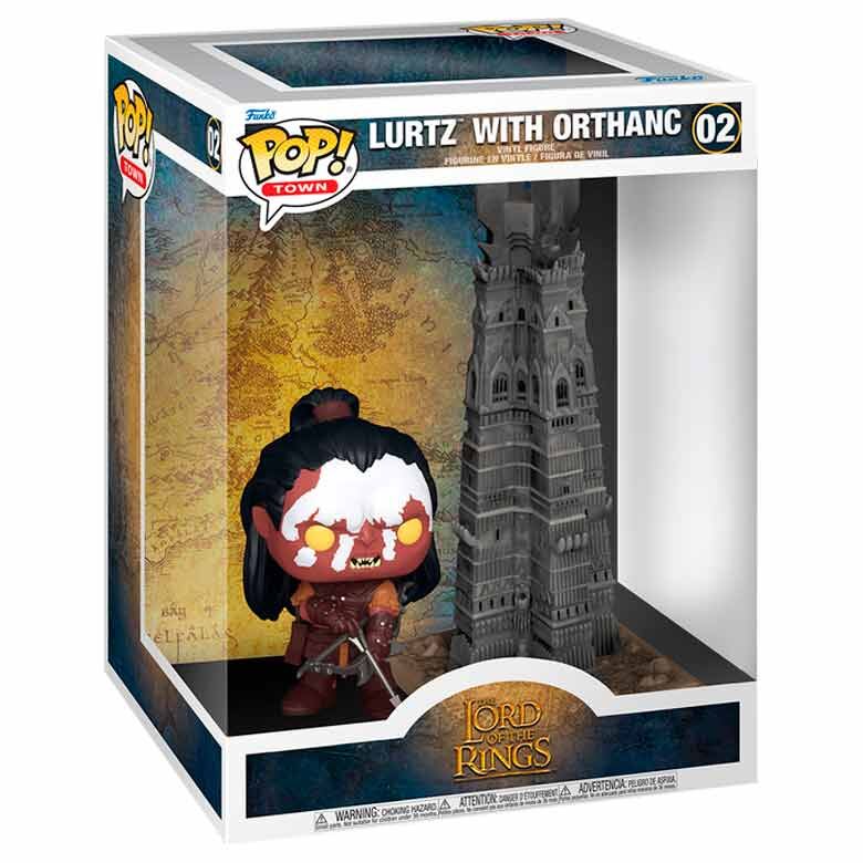 Figura POP Town El Señor de los Anillos Lurtz with Orthanc Frikytopia