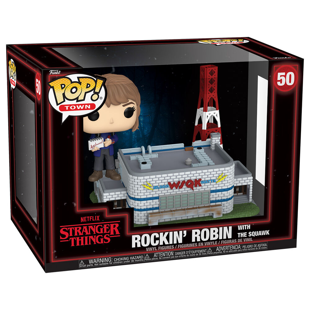 Figura POP Town Stranger Things 5 Rockin' Robin The Squawk