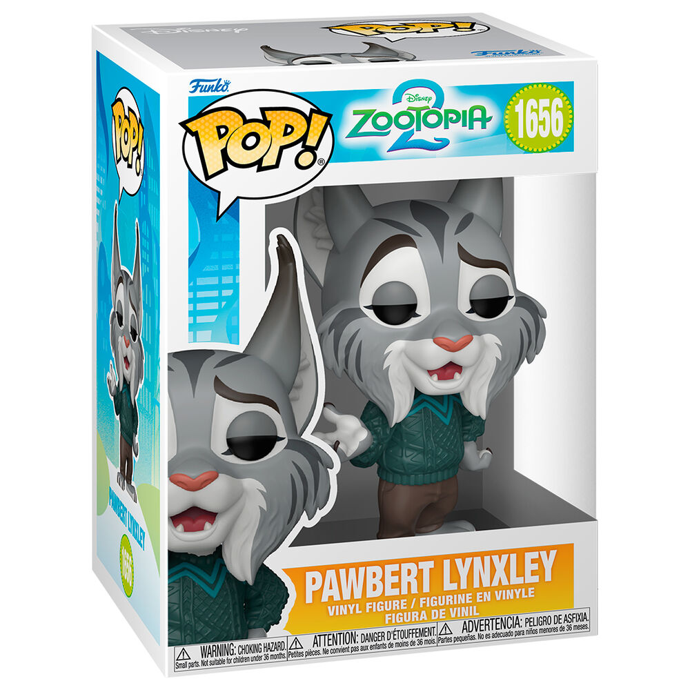 Funko Pop! Zootropolis 2 Pawbert Lynxley — DISNEY