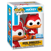 Funko Pop! Mickey and Friends Devil Donald with Pumpkin Exclusive — DISNEY
