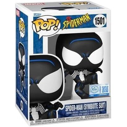 Figura POP Marvel Spiderman - Spider-Man Symbiote Suit Exclusive Frikytopia