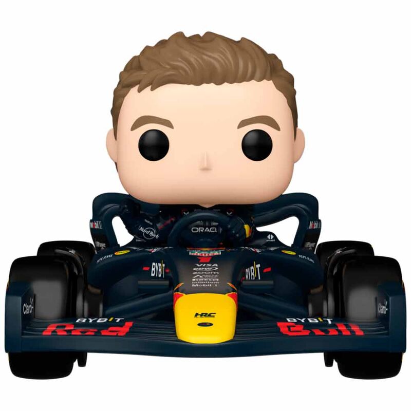 Figura POP Rides Super Deluxe Racing Oracle Red Bull Max Verstappen with RB20 Frikytopia