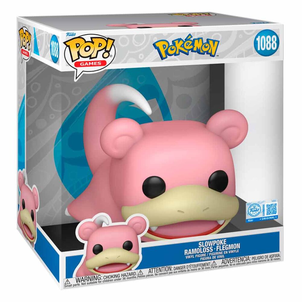 Figura POP Jumbo Pokemon Slowpoke Exclusive 25 cm