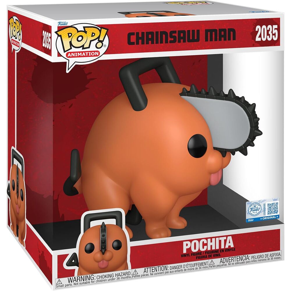 Figura POP Jumbo Chainsaw Man Pochita 25 cm