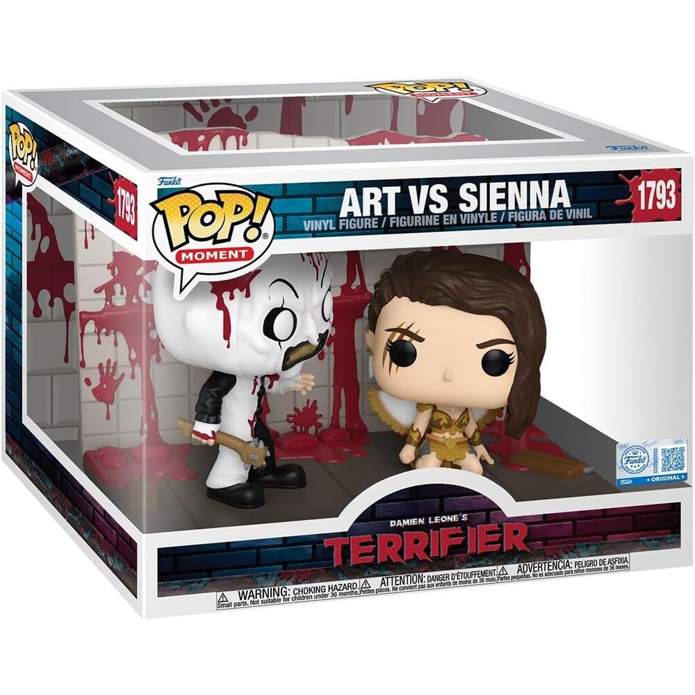 Figura POP Moments Terrifier Art vs Sienna Exclusive Frikytopia