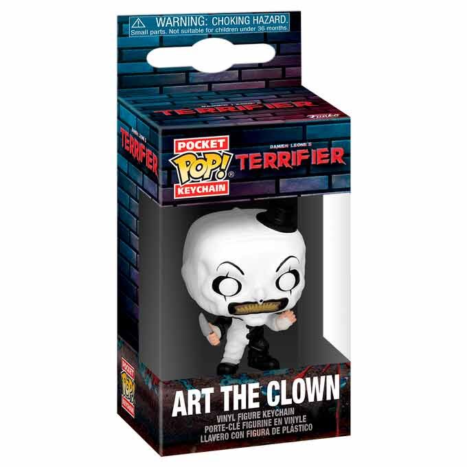 Llavero Pocket POP Terrifier Art The Clown