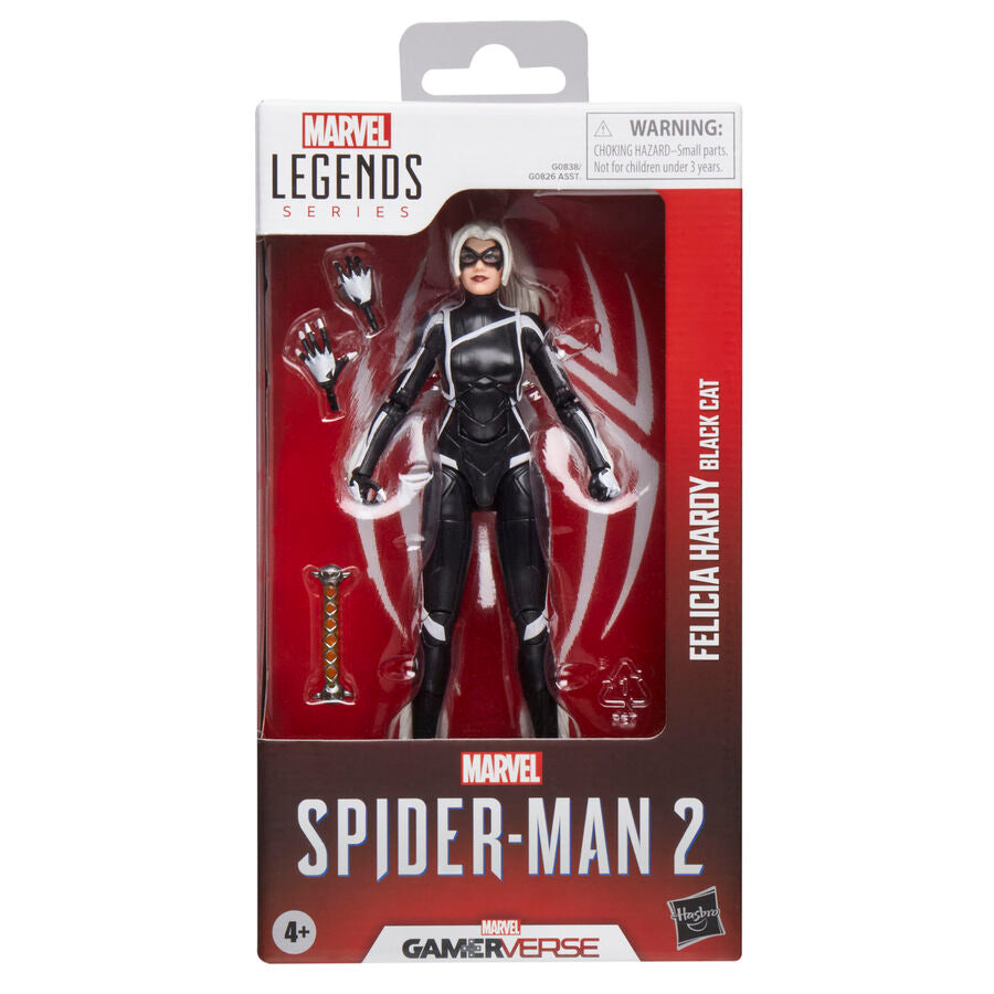 Figura Felicia Hardy Black Cat Spider-Man 2 Marvel Legends 15 cm